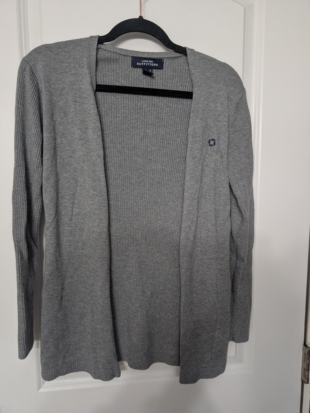 Chase Landsend. 2 Cardigans- 1 Gray, 1 Black